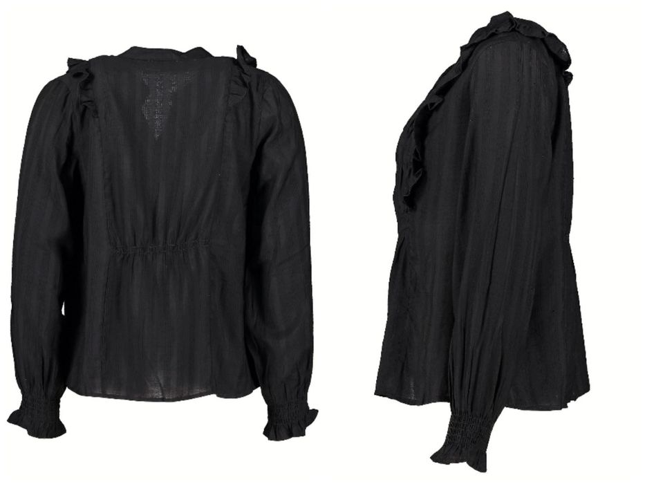 Новая блуза с рюшами р. М