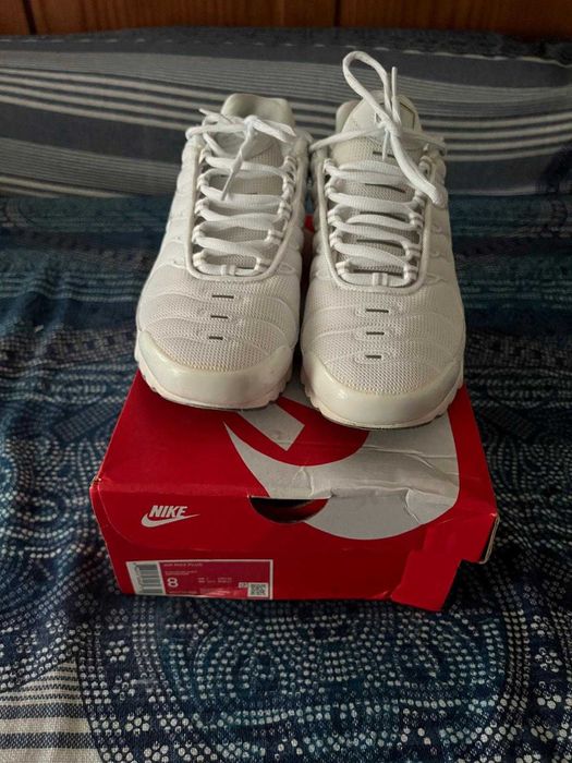 Nike tn Airmax triple white