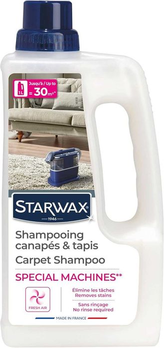 STARWAX szampon do prania dywanów i tapicerki 1L do maszyn piorących