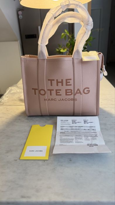 Carteira Marc Jacobs The Tote Bag Medium Rosa – Nova