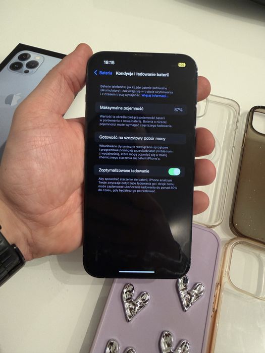 iPhone 13 Pro Max 128GB Sierra Blue – bdb stan | komplet + etui