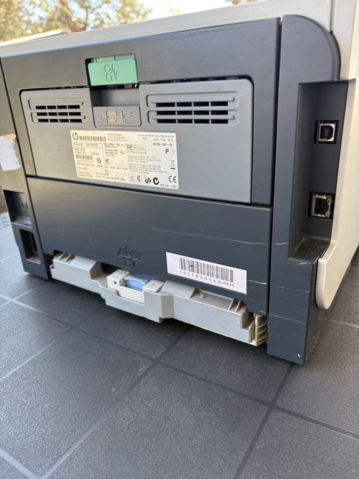 Drukarka laserowa HP LaserJet P2055dn sieciowa, duplex, toner 77%, komplet kabli