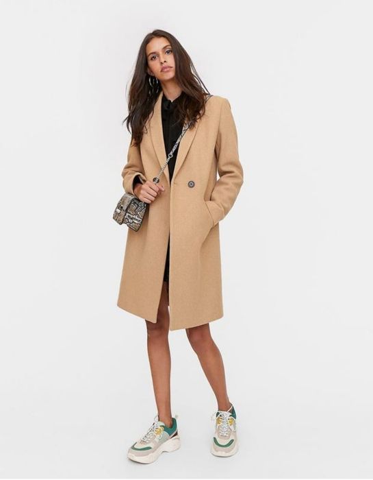 Пальто Stradivarius S