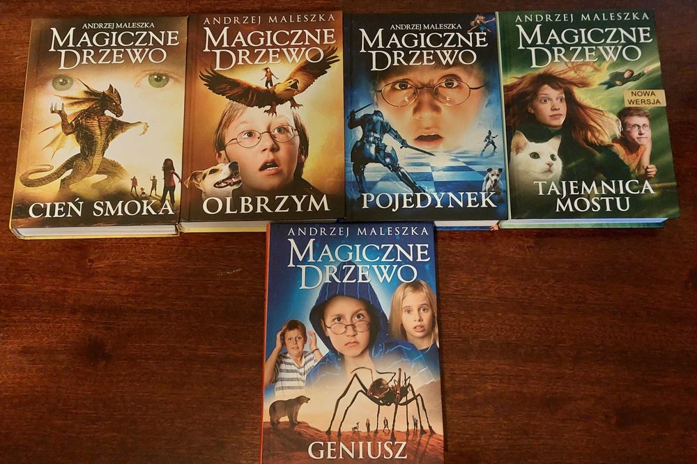 Magiczne Drzewo Andrzej Maleszka tomy 1-13 plus 2 dodatki