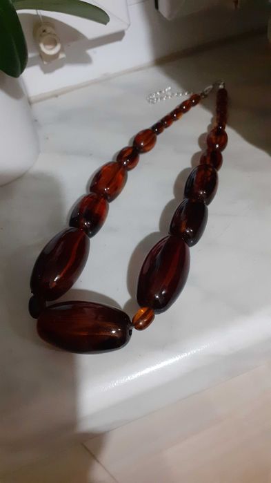 Naszyjnik korale PRL