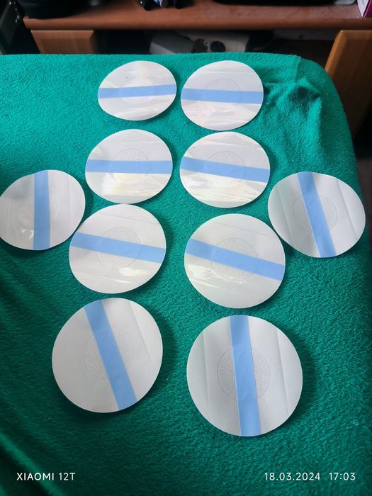 10 × Plastrh przezroczyste do Libre 2,3 .