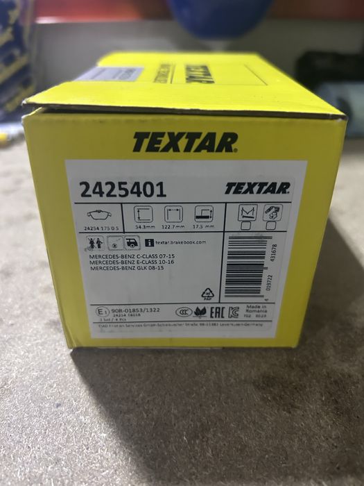 Placa travōes Mercedes class C( 07-15) ou E (10-16)
