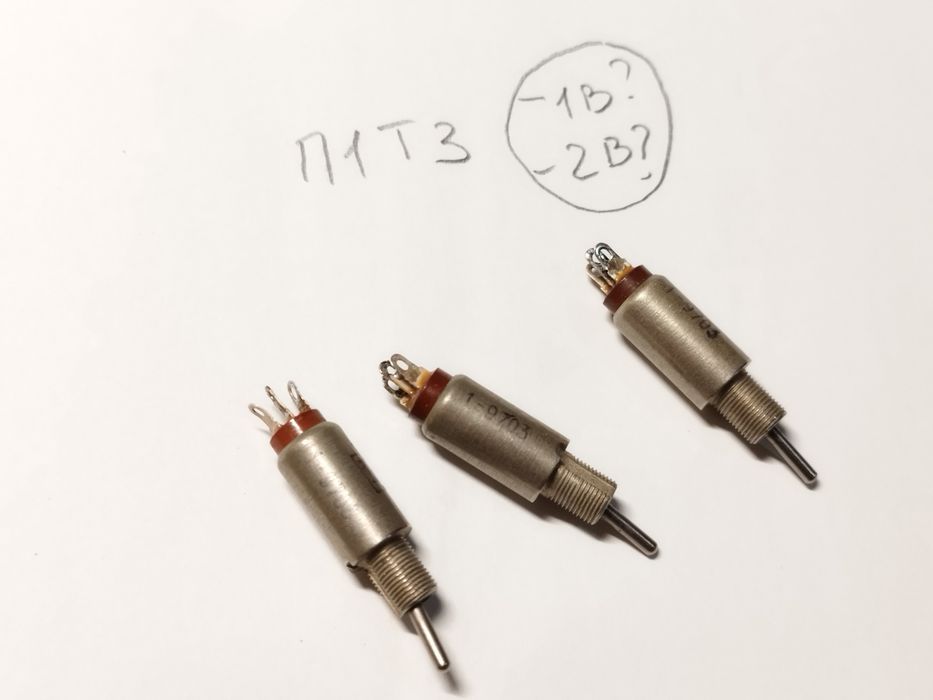 Тумблер переключатель выключатель П1Т3 -1В , 2В