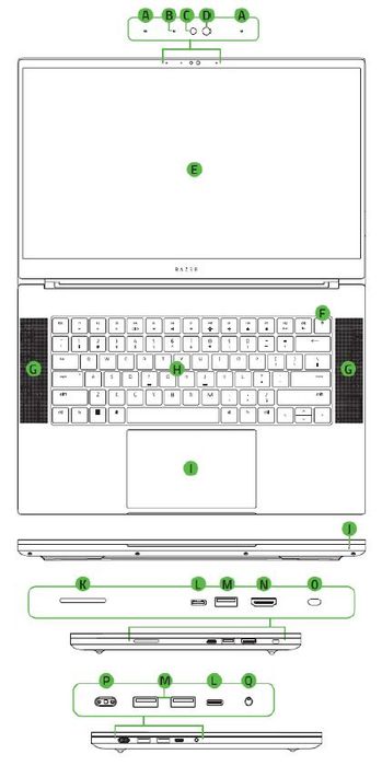 RAZER Blade 15.6" 13th Gen i7 13800h RTX4070 QHD 240Hz 16GB DDR5 1TB