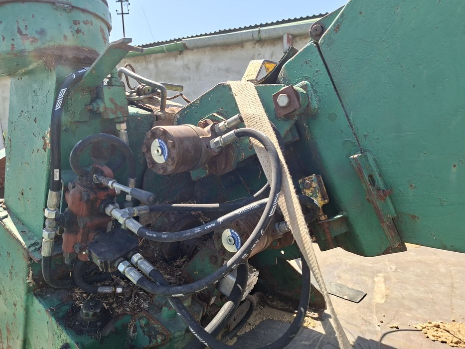 Rębak hydrauliczny po remoncie