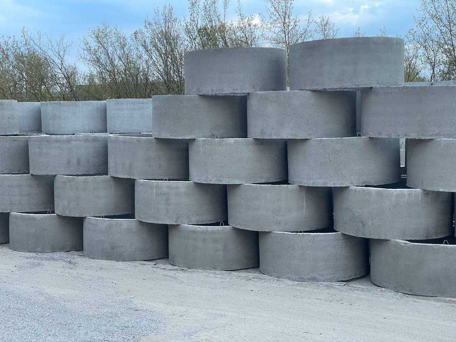 Бетонні кільця (aerated concrete) СК:0.08:0.03. Ставище. Доставка.
