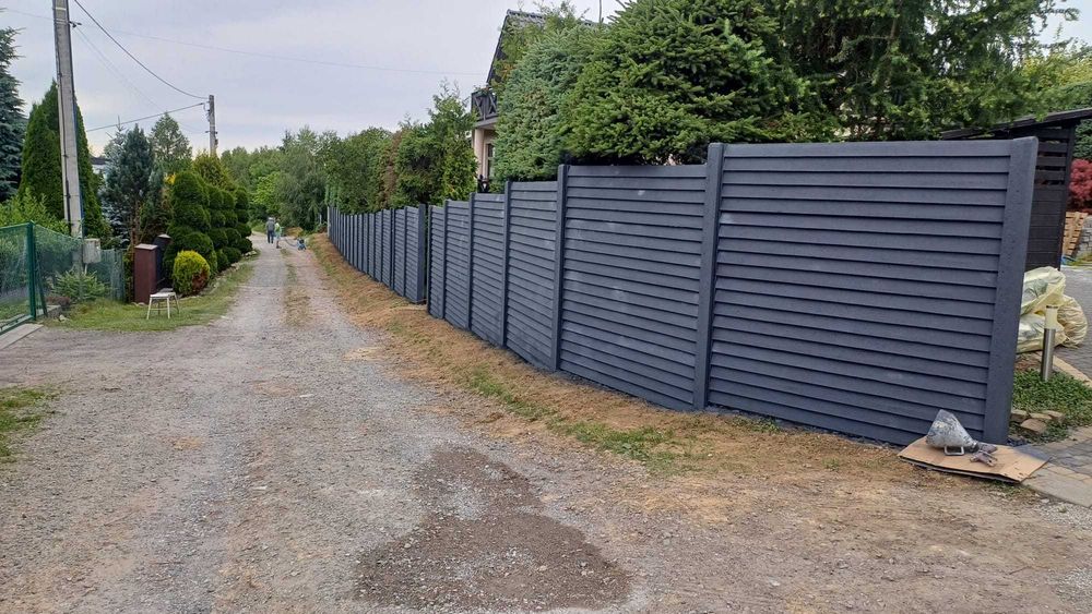 Ogrodzenia Betonowe, Panelowe 3D, Bramy Furtki z MONTAŻEM