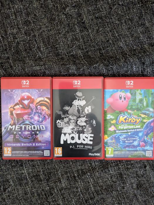 Jogos Switch 2 como novos