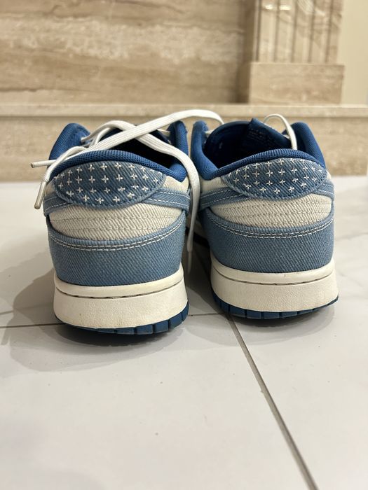 Кроссовки Nike Dunk Low Industrial Blue Sashiko DV0834-101