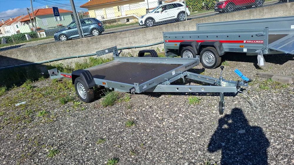 Atrelados NOVOS reboques porta carros/maquinas