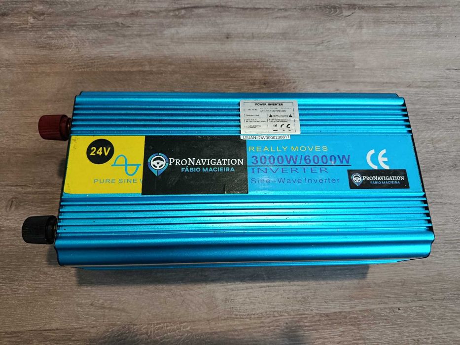 Vendo inversor 24V 3000W contínuos / 6000W pico