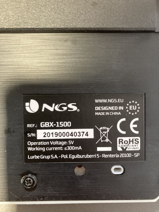Teclado de pc NGS.