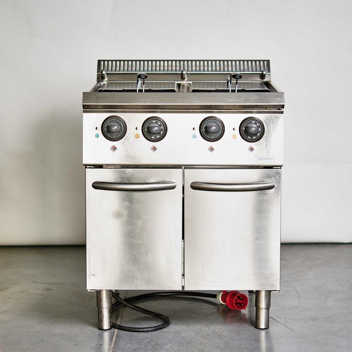 Frytownica dwukomorowa wolnostojąca profesjonalna Dexion