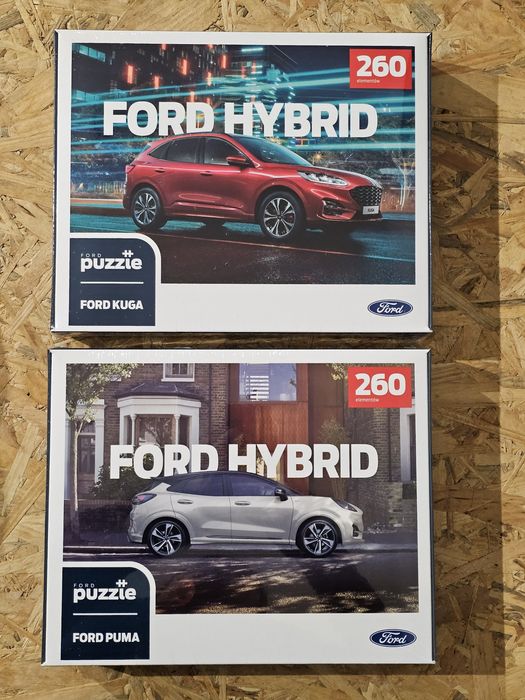 NOWE oryginalne puzzle Ford Kuga i Puma samochody motoryzacja  auto ~~