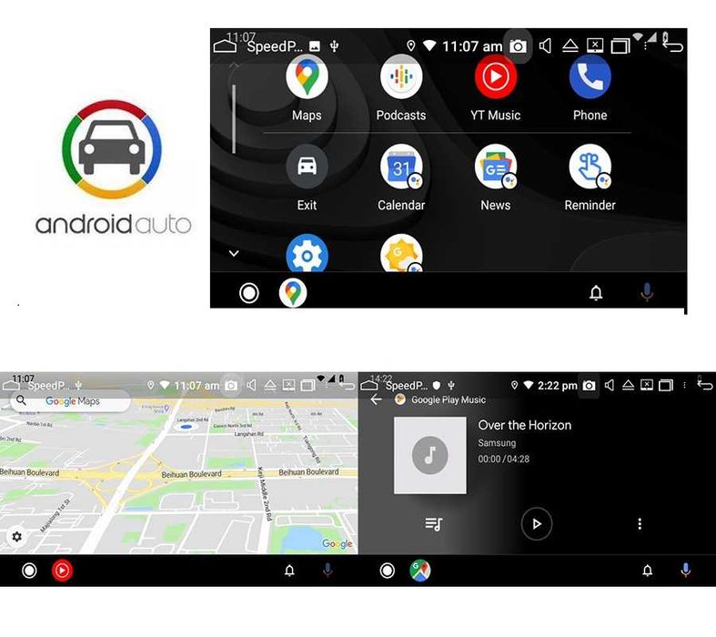 CarPlay Radio FM Android GPS WiFi 4G USB SD TOYOTA COROLLA E140 E150