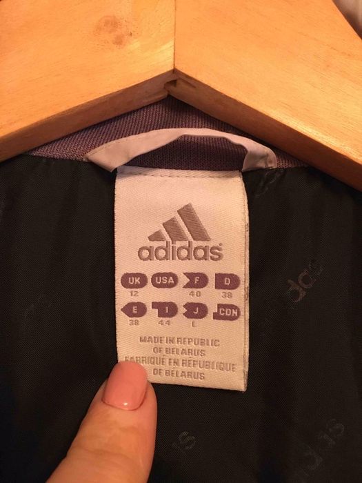 Демисезонная утепленная куртка курточка Adidas 12 uk
