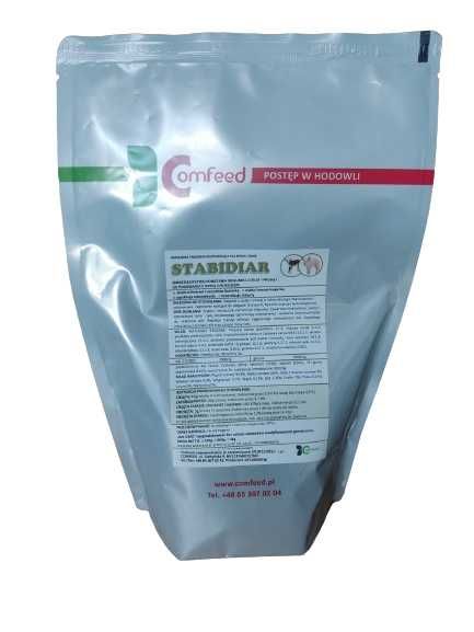 Stabidiar Ogranicza wystepowanie biegunek u cieląt i prosiąt Comfeed