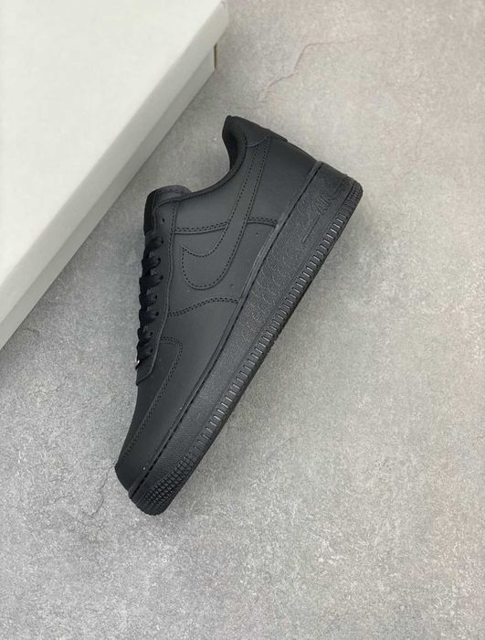 Nike_Air_Force_1_Low_'07_Black męskieTrampki r.45