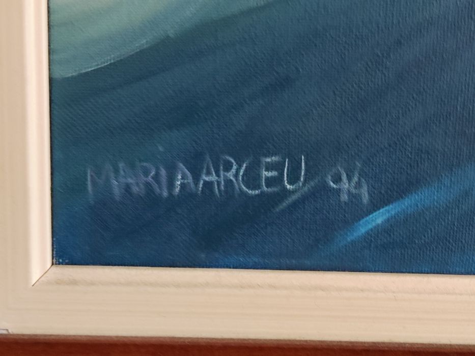 Tela Óleo Maria Arceu 1994