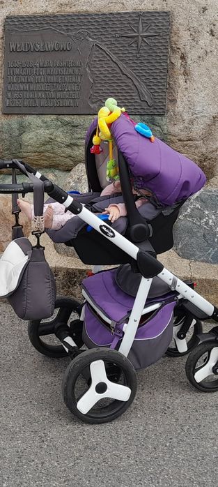 Masywny, mocny wózek 3 w 1 Seka Moretti