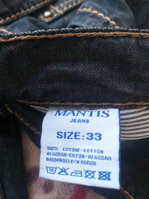 Чоловічі джинси MANTIS 33 розміру