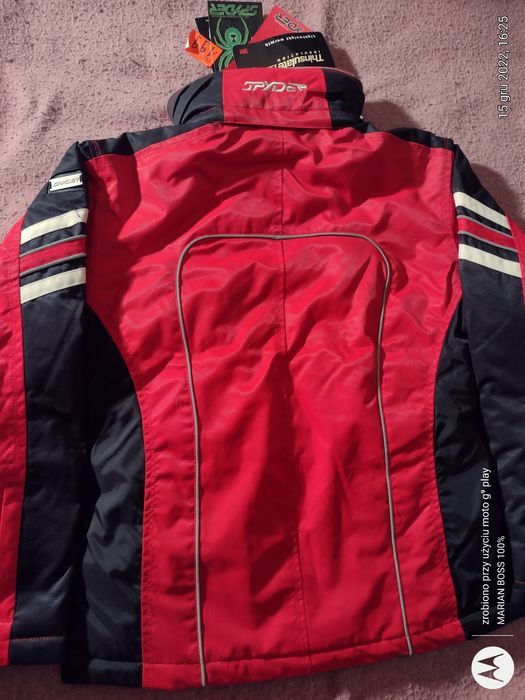 185 Kurtka,, SPAYDER " młodzieżowa damska narciarska