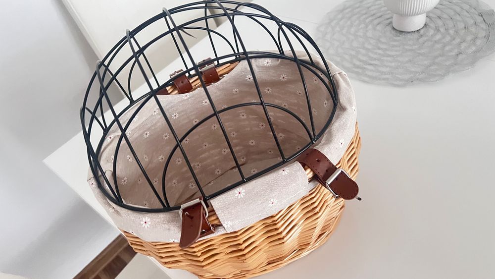 Kosz wiklinowy dla zwierząt