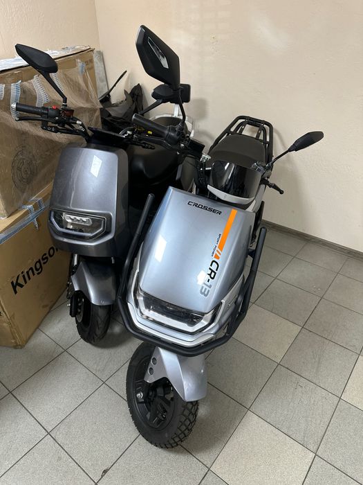 Электроскутер Crosser CR 13 PRO . Электромопед. Литий 72V-30-71А