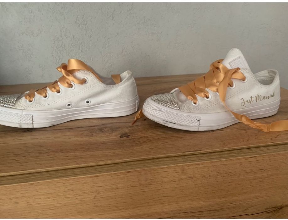 Trampki ślubne - Wedding Converse