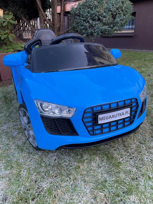 Samochód na akumulator G21 4 SILNIKI BUJAK LEDY PILOT autko dla dzieci