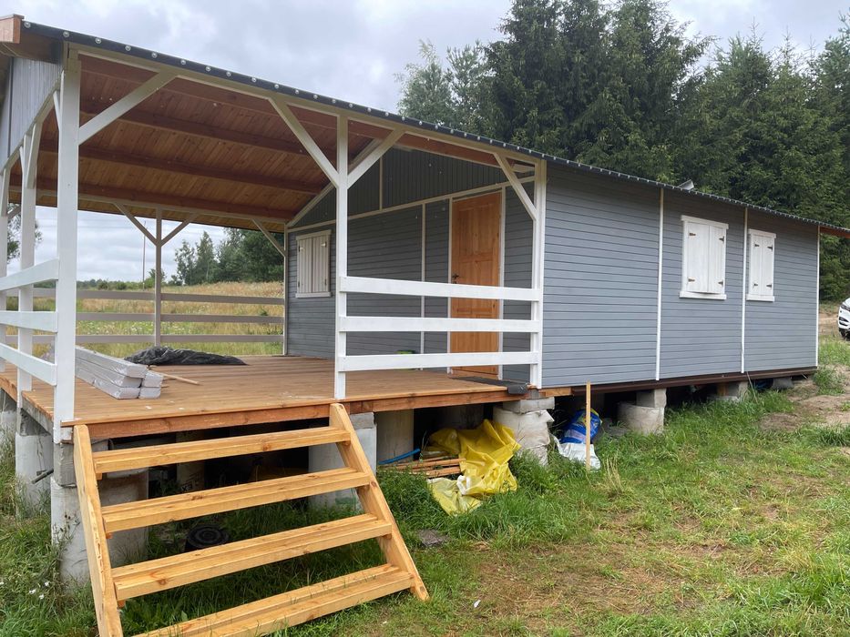 domek drewniany letniskowy drewniane dom domki domy z drewna WARBIT