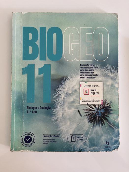 Manuais Biologia e Geologia 11°