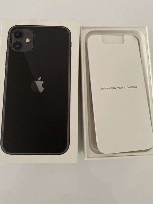 iPhone 11 128GB Preto (Caixa e Acessórios Originais)