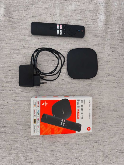 Xiaomi TV BOX S 3ª Geração 4K Ultra-HD com fatura e garantia até01/2029