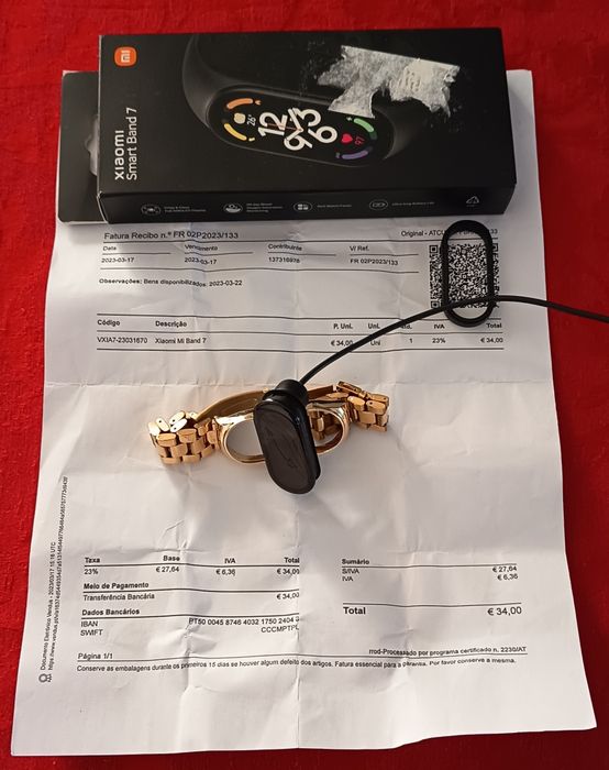 Relógio Xiaomi Mi band 7 smartwatches smartphone