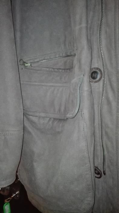 casaco couro CORTEFIEL