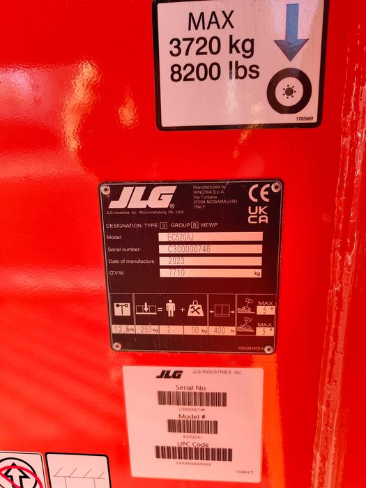 Plataforma Elevatória Articulada Elétrica 18 mts