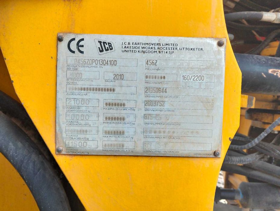 Ładowarka JCB 2010r