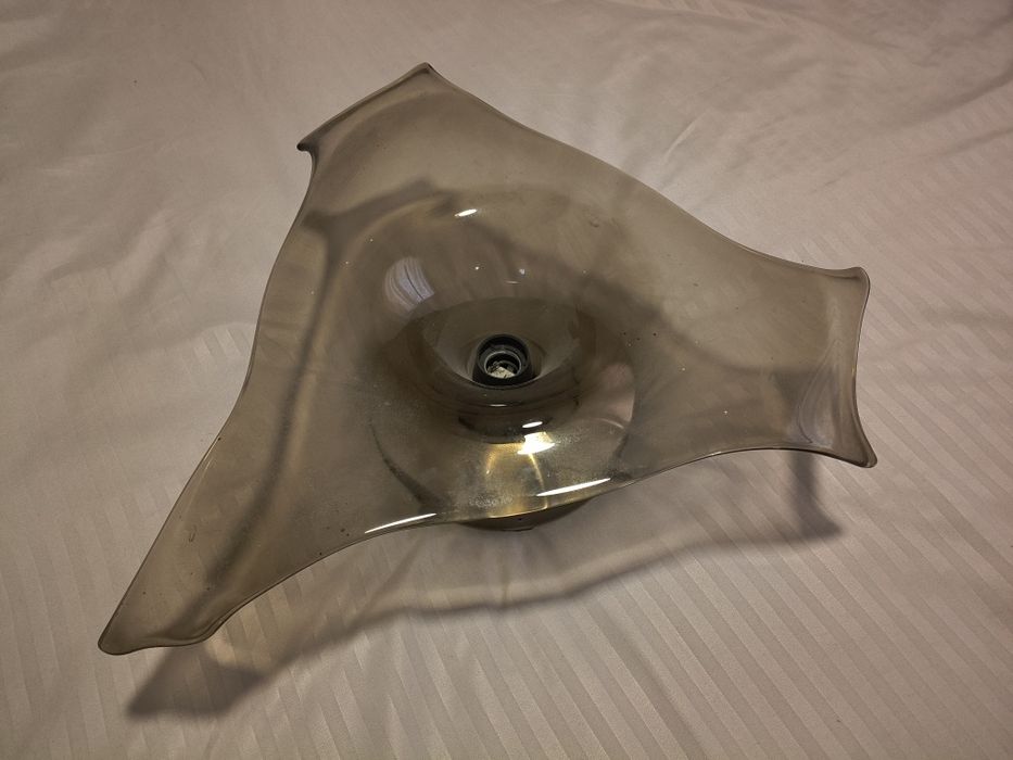 Lampa plafon vintage polam Pułtusk lata 60