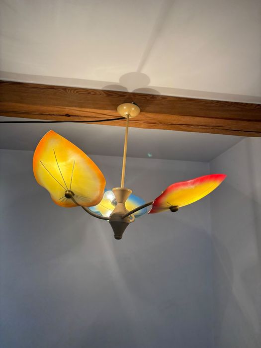 Lampa sufitowa Kasiński PRL