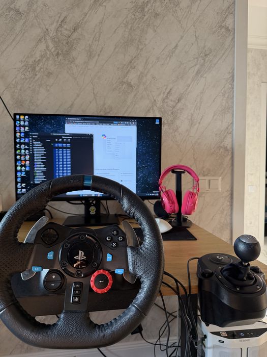 Руль logitech g29 + shifter