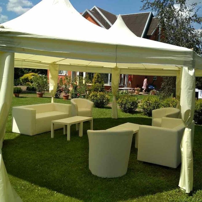 Аренда столов, стульев, мебели, шатров, деревянных лавок, диванов