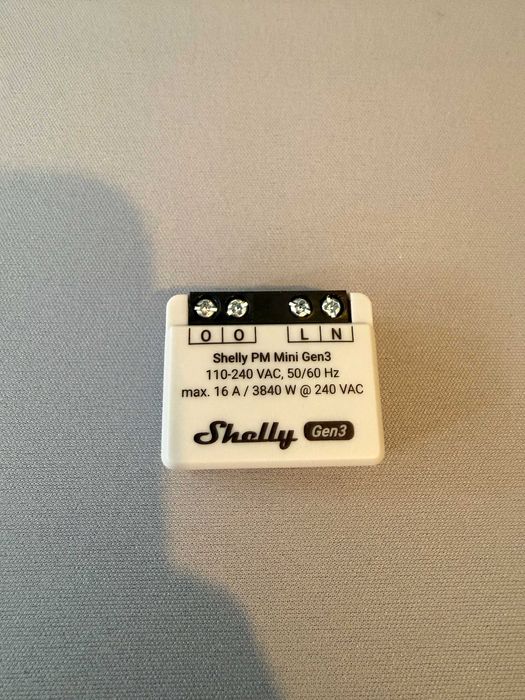2 dispositivos Shelly PM Mini Gen 3 - novos - ótima oportunidade
