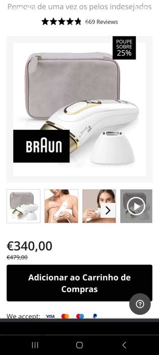 Máquina Depilação Laser