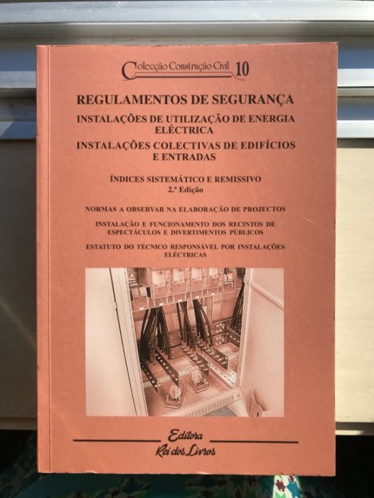 Regulamento de Segurança, Instalação de Utilização de Energia Elétrica